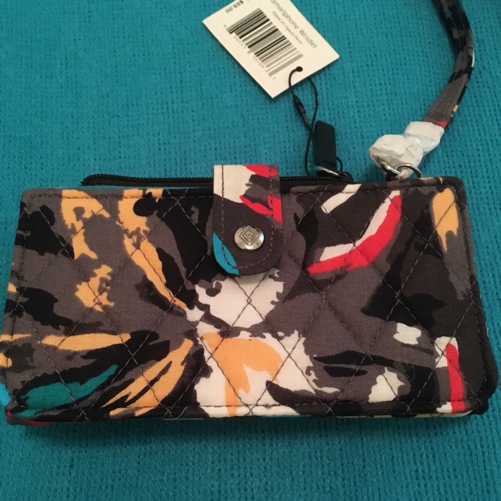Vera Bradley Smartphone Wristlet Splash Floral